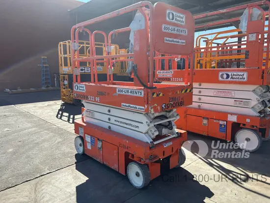 2019 Snorkel S3219E Scissor Lift