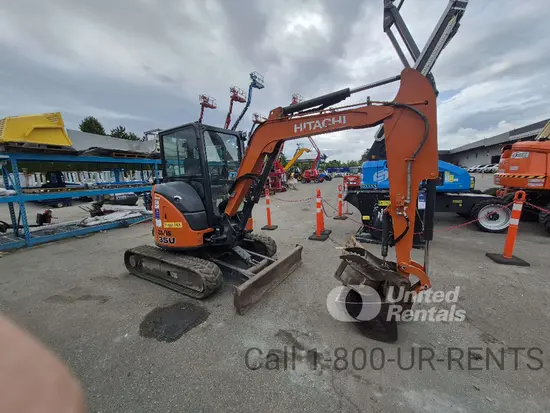 2023 HITACHI ZX35U-5 Mini Excavator
