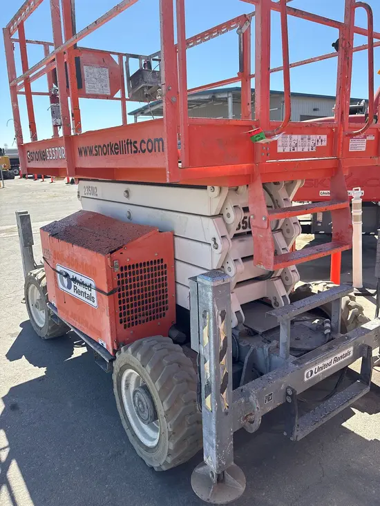 2019 Snorkel S3370RT Rough Terrain Scissor Lift