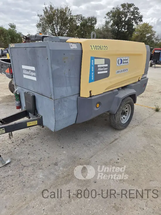 2019 Atlas Copco XATS 400 JD8FT4 Air Compressor
