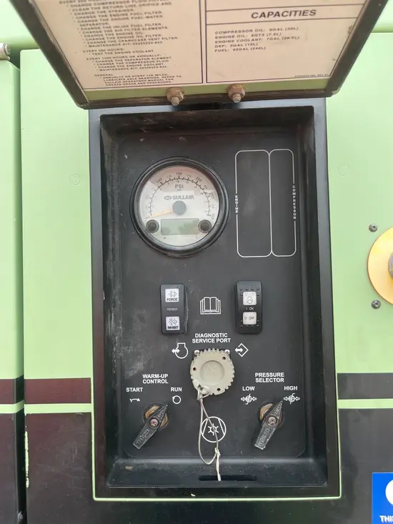 2019 Sullair 400HDPQ-CU Air Compressor