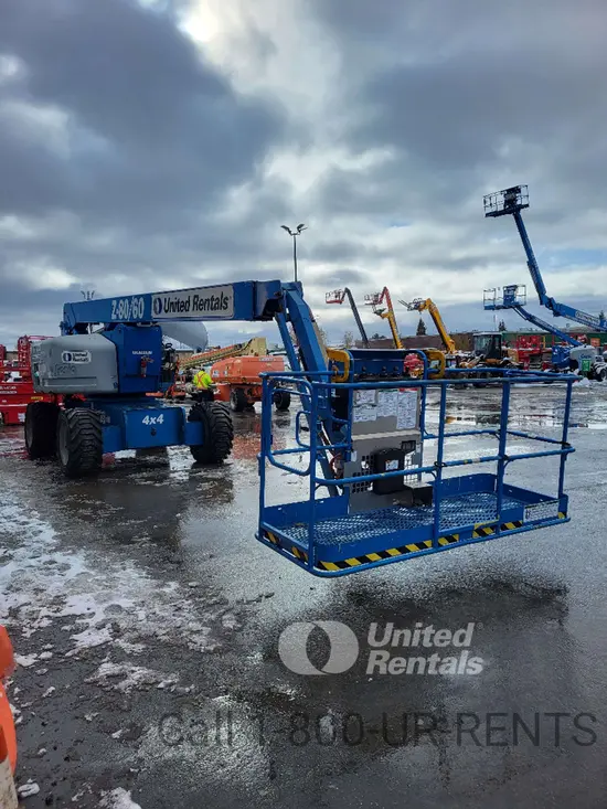 2017 Genie Z-80/60J Articulating Boom Lift