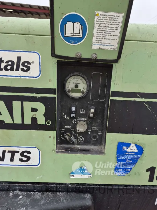 2019 Sullair 185DPQ-KU-T3 Air Compressor