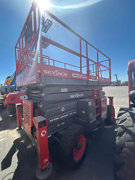 2019 Skyjack SJ8841RT Rough Terrain Scissor Lift