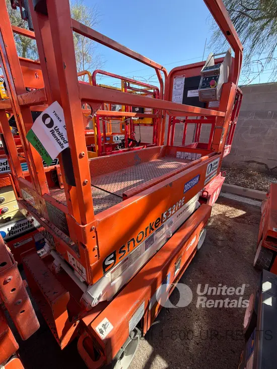 2018 Snorkel S3219E Scissor Lift