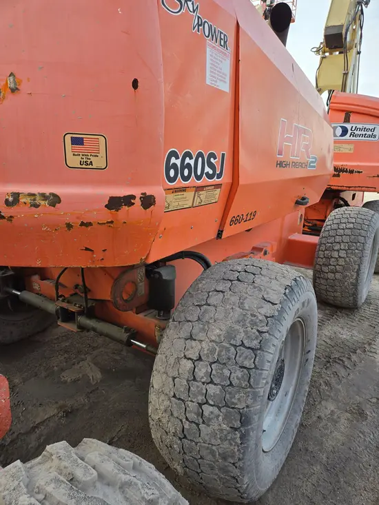 2017 JLG 660SJ Boom Lift