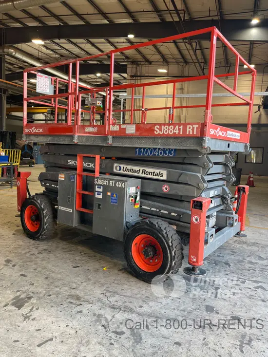 2019 Skyjack SJ8841RT Rough Terrain Scissor Lift