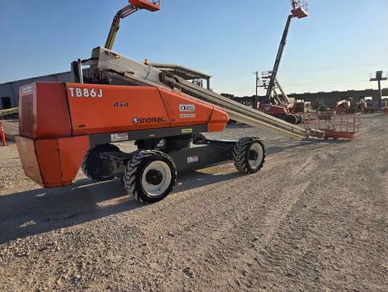 2016 Snorkel TB86J Boom Lift