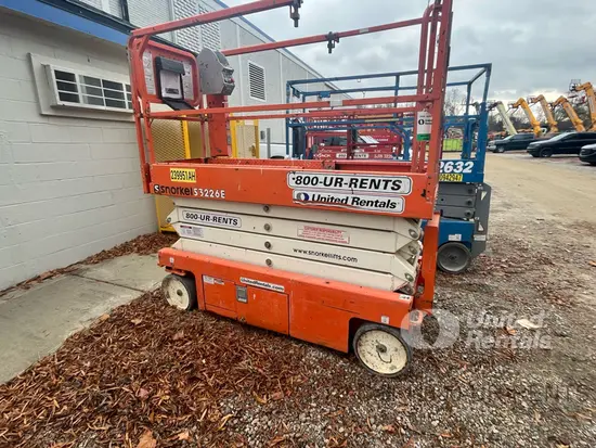 2019 Snorkel S3226E Scissor Lift