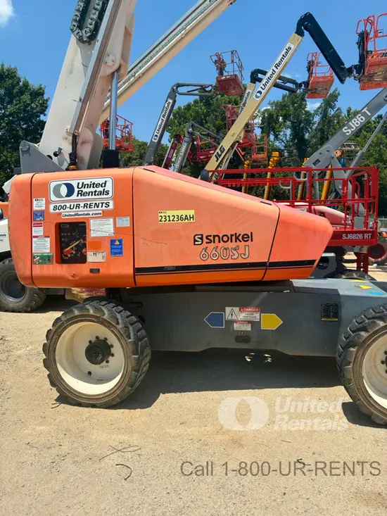 2019 Snorkel 660SJ Boom Lift