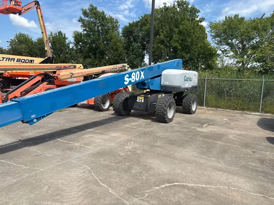 2017 Genie S-80X Boom Lift