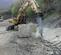Gray EPIROC 4,000-4,500 lb. Hydraulic Breaker Attachment for Excavator