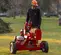 Red Barretto log splitter