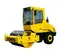 Yellow Bomag Ride-on Single Smooth-drum Vibratory Roller,