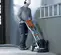 White Husqvarna electric Walk-behind Concrete Grinder