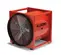 Red and black ALLEGRO Portable Ventilating Blower, 20 in. Axial Fan, 115V-230V, Electric-powered
