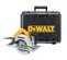 Yellow, gray and black DEWALT Circular Saw, 7-1/4 in., Electric Powered
