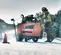 Orange and gray Husqvarna Self-propelled Walk-behind Concrete Saw
