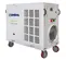 White Kwikool 12-ton electric portable air conditioner on four wheels