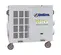 White Kwikool 12-ton electric portable air conditioner on four wheels