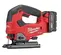 Red and black MILWAUKEE Jigsaw, Cordless, Electric Powered
