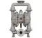 Gray VERSAMATIC Air-operated Double-diaphragm Pump, 2 in., Stainless