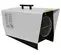 White and black HEATWAGON Heater, 65K BTU, 240v/3ph, Electric Powered