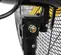 Black and yellow Pinnacle 24 inch pedestal fan