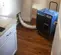 Blue and black Dri-Eaz electric powered Dehumidifier
