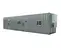 Gray 40 ft. by 8 ft. by 9.5 ft. Ground-Level Office Container