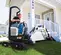 White and black Bobcat Mini Excavator