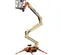 Beige and orange JLG Boom