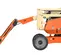 Orange JLG 33 foot diesel hybrid Articulating Boom Lift