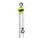 Yellow and black and silver AMH Manual Chain Hoist, 2 Tons