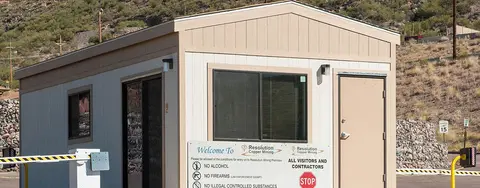 Guard shack