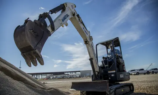 digging