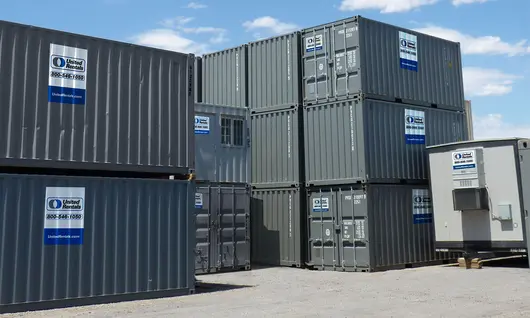 Stacked Containers