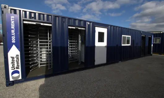 smart turnstiles on jobsite