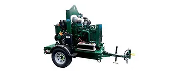 Vacuum Assisted Pump, 6 in., Diesel Powered