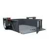 Black JLG Hydraulic Ground Level Equipment Trailer