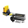 Yellow and black ENERPAC Hydraulic Hole Punch Set, 25-35 Tons