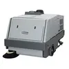 Gray Nilfisk ride-on scrubber
