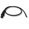 Black GENERGY Female Cable Tail, #2 100 Amp