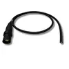 Black GENERGY Male Cable Tail, #2 100 Amp