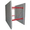 Gray and red Speedshore Aluminum Trench Box