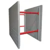 Gray and red Speedshore Aluminum Trench Box