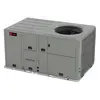 Beige Trane electric 5-ton Air Conditioner with Heat
