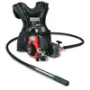 Black and red WACKER Concrete Vibrator, Backpack, 2.5 HP, Gas Powered
