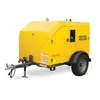 Yellow WACKER Hydronic Surface Ground Heater, 3,750 sq. ft., Winter-blend Diesel