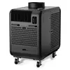 Black DENSO 3-ton Portable Air Conditioner, 36,000 BTU, 208V, Electric Powered